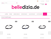 Tablet Screenshot of belledizia.de